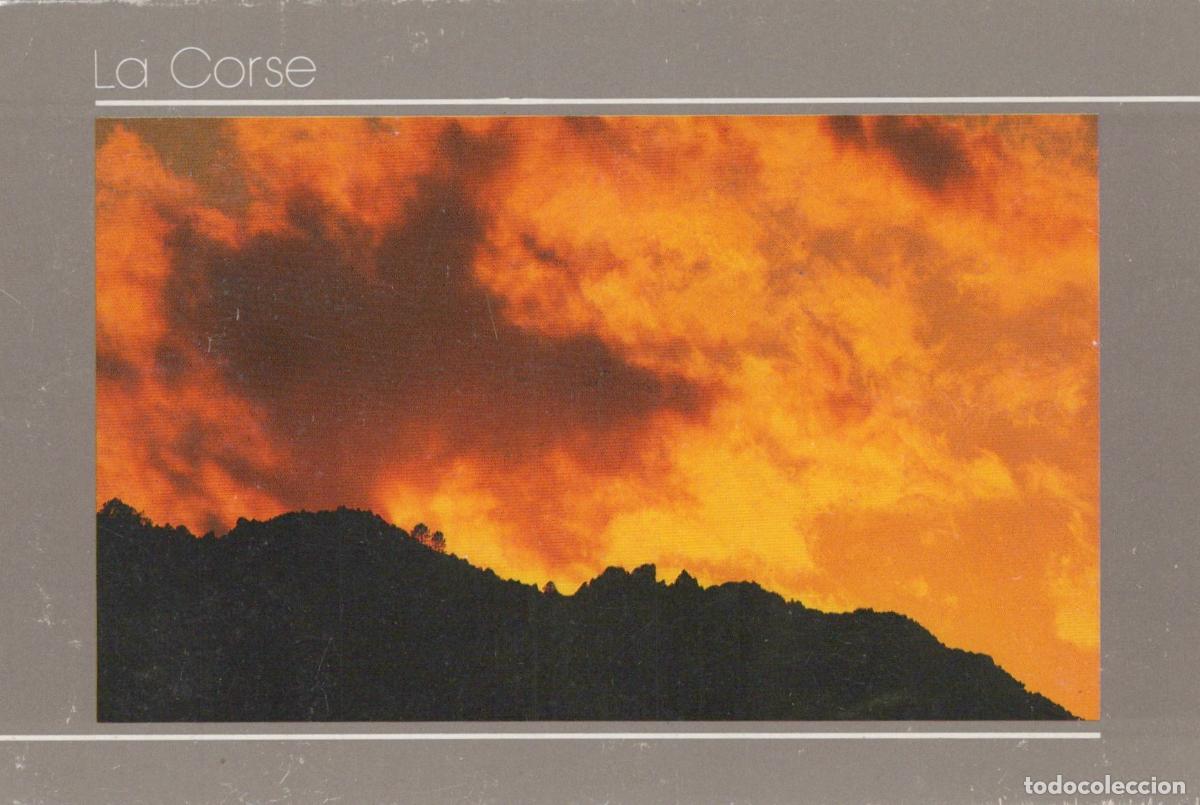 Postais: France Ajaccio Paysage Montagnes Coucher de Soleil Spectaculaire *YAF463