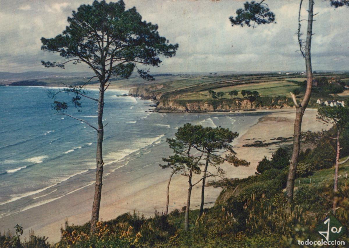 Postais: France Douarnenez Bretagne Plage du Ris Baie Paysage Marin *YAF469