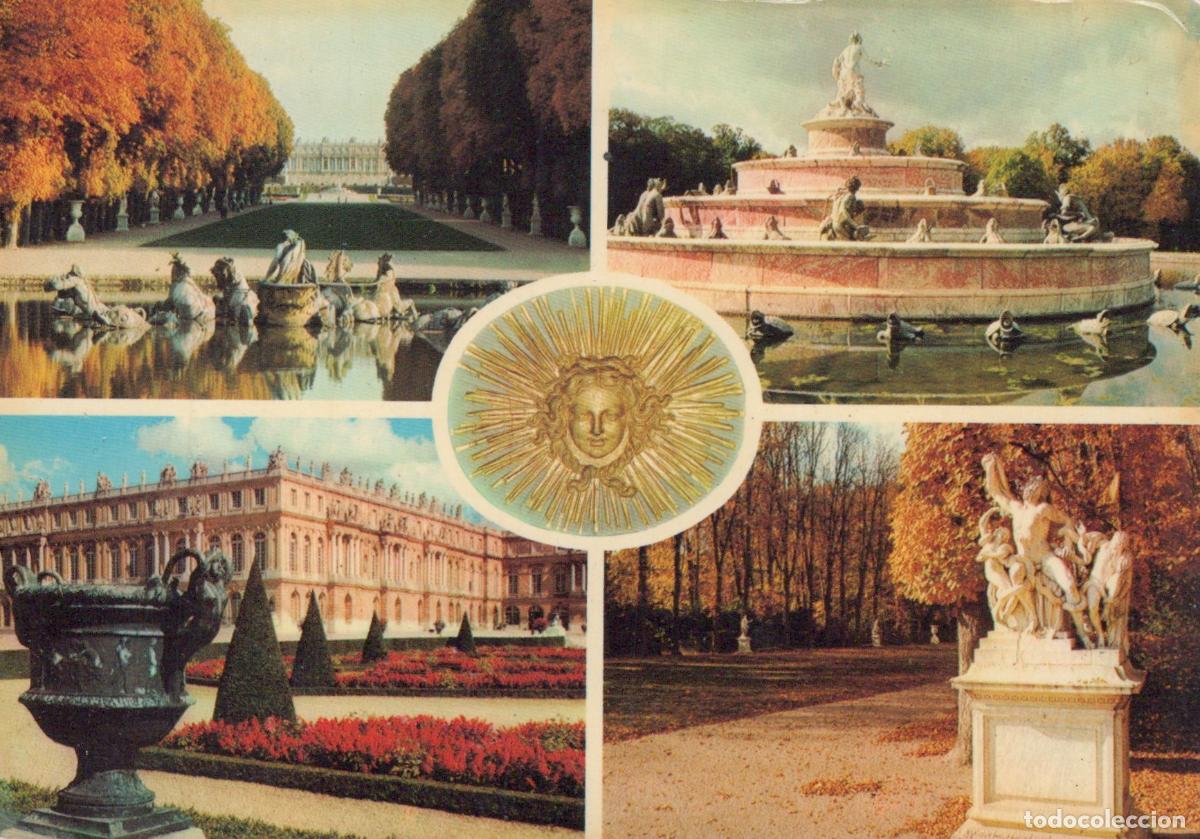 Postais: France Versailles Fountains Gardens Multiview *YAF301