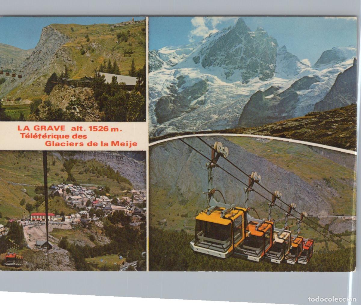 Postais: France La Grave T&eacute;l&eacute;ph&eacute;rique Glaciers Meije Vue Montagne *YAF488