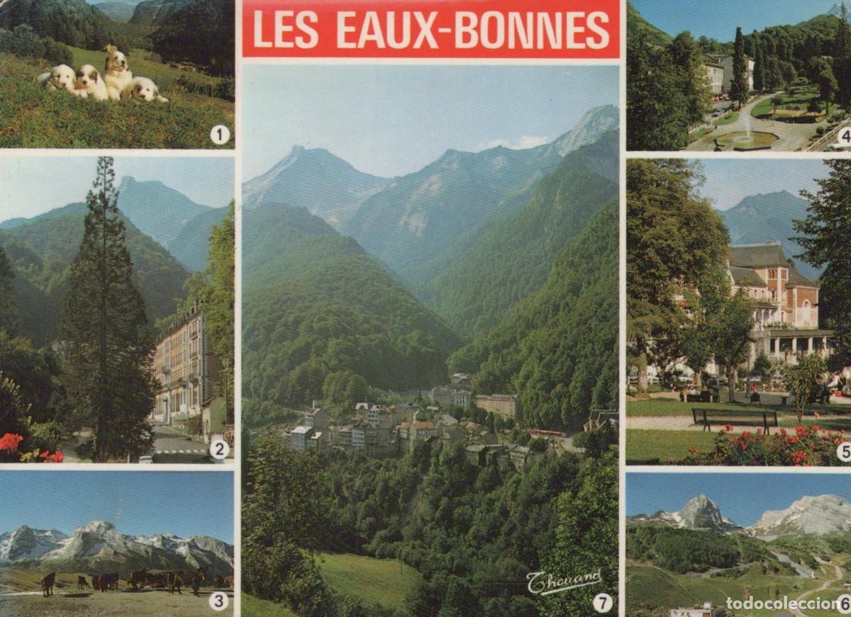 Postais: France Les Eaux Bonnes Paysage Montagneux Architecture Thermalisme *YAF336