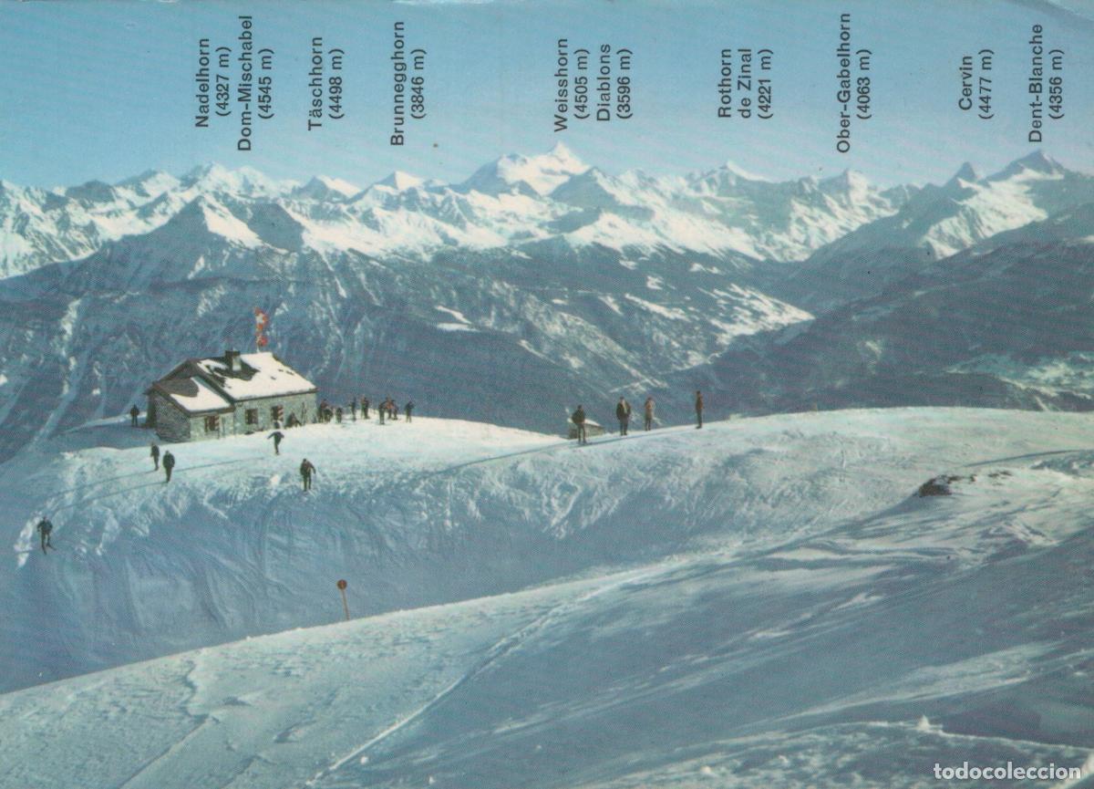 Postais: Winter Sports French Alps Ski Slopes *YAF529