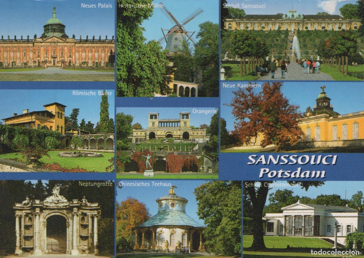 Postais: Deutschland Potsdam Schloss Sanssouci Park Ansichten *YAF341