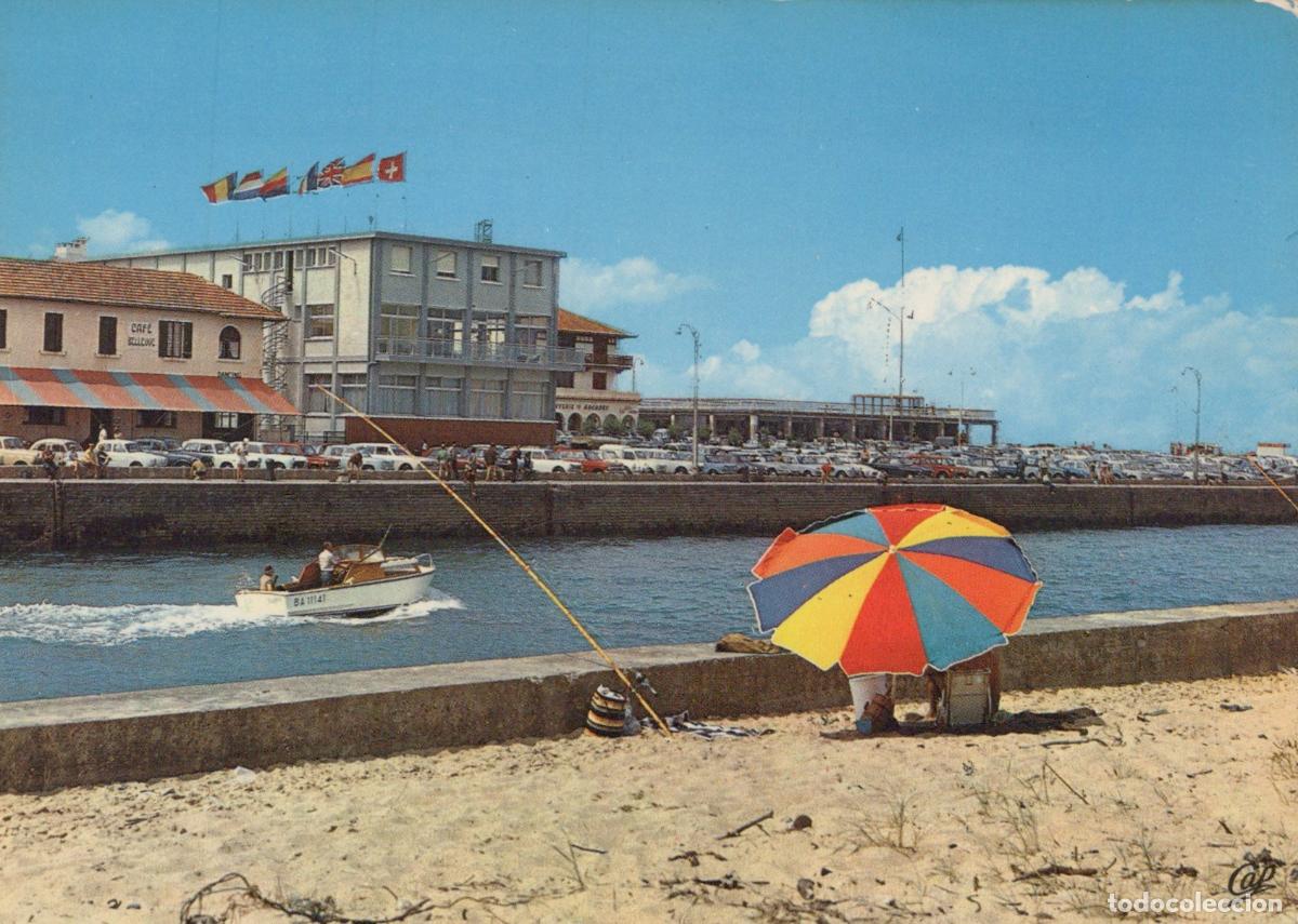 Cartoline: France Capbreton Le Chenal Port de Plaisance Plage Architecture Unposted *YAF549