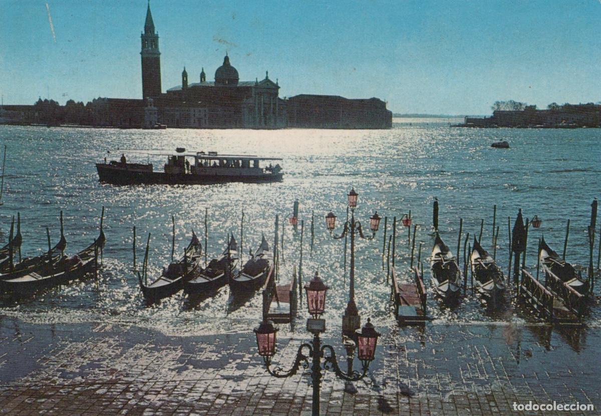 Cartoline: Italia Venezia Isola DI San Giorgio Maggiore Canal Grande Con Gondole *YAF355