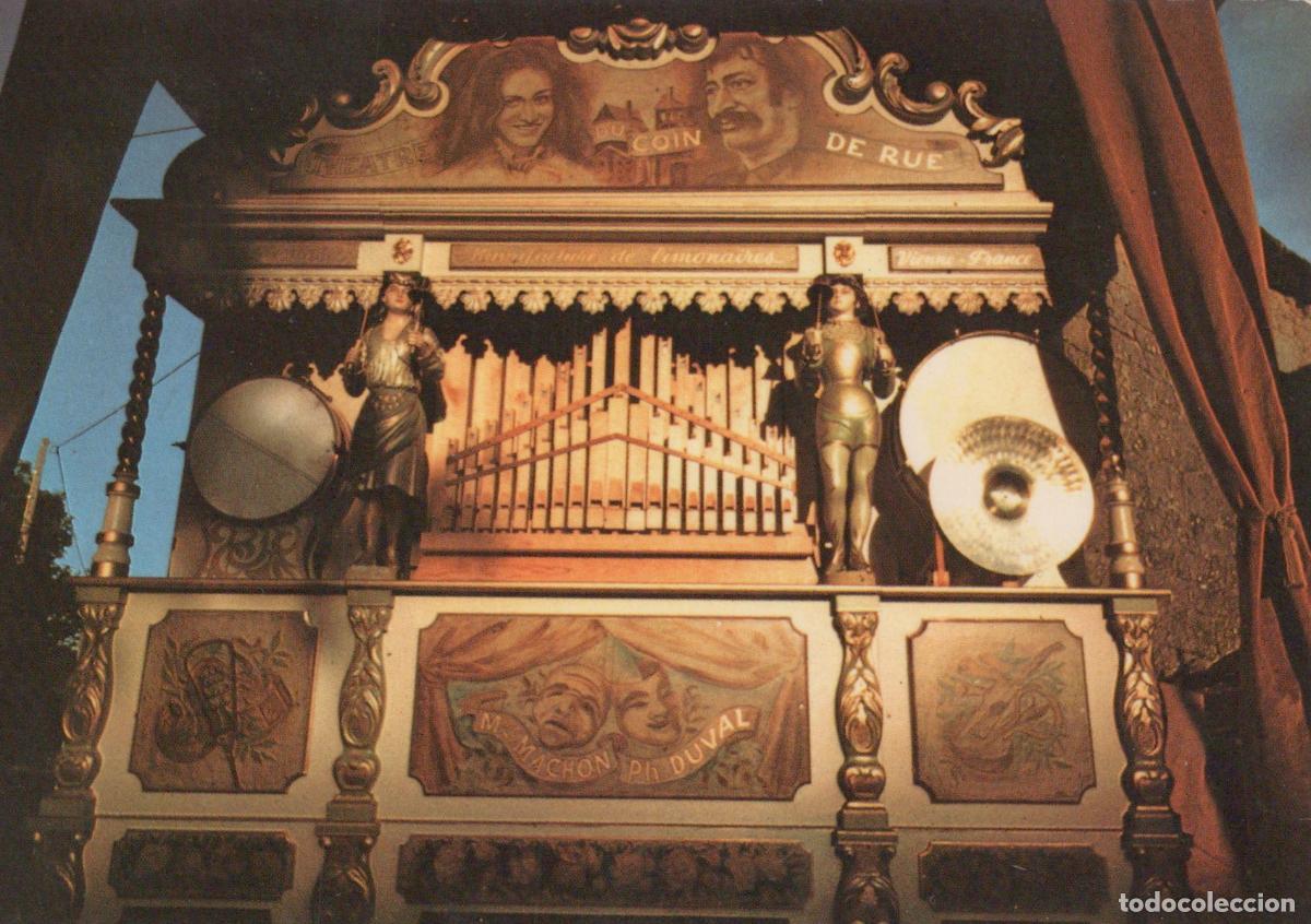 Postales: France Vienne Limonaire Philippe Duval Orgue de Foire Musical Unposted *YAF553