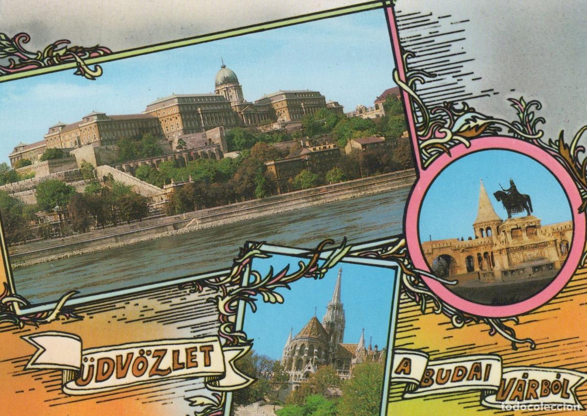 Postais: Hungary Budapest Buda Castle Fisherman S Bastion Matthias Unposted *YAF370