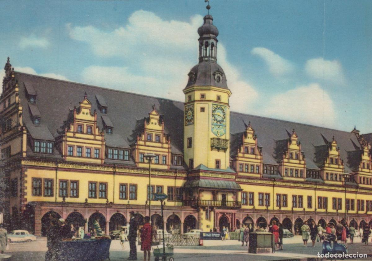 Postais: Deutschland Leipzig Sachsen Altes Rathaus am Markt Ungebraucht Unposted *YAF376