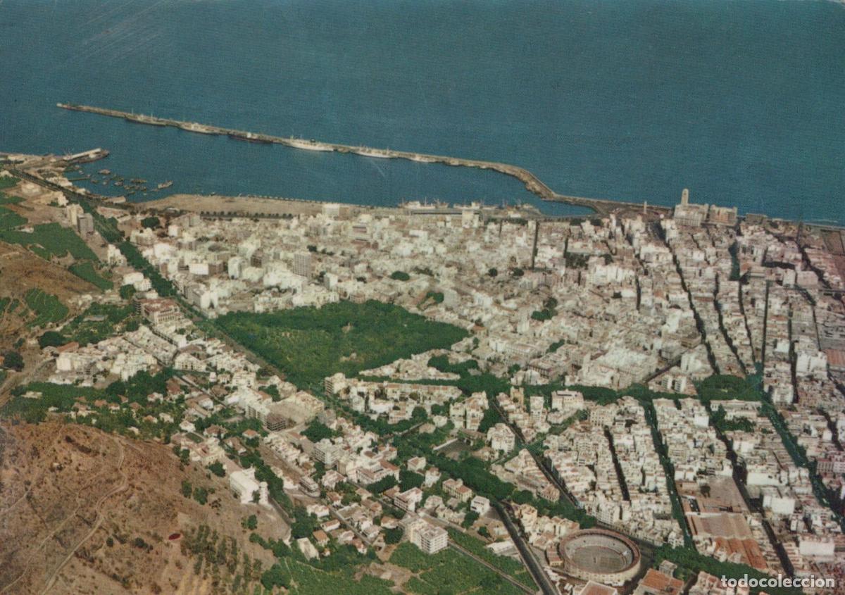 Postais: Espa&ntilde;a Santa Cruz de Tenerife Canarias Vista A&eacute;rea Puerto Ciudad *YAF372