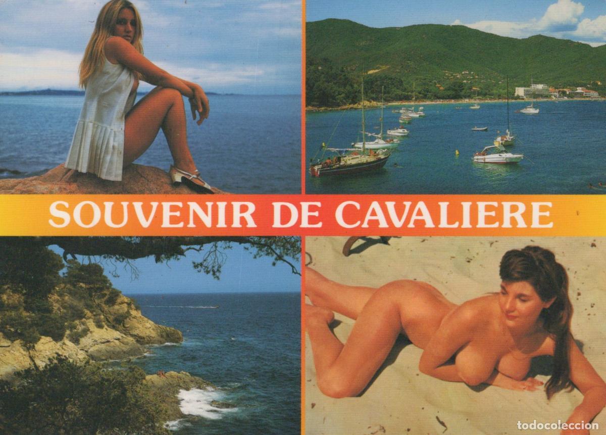 Postkarten: France Cavaliere Var Plage Naturiste Paysages Marins Unposted *YAF638