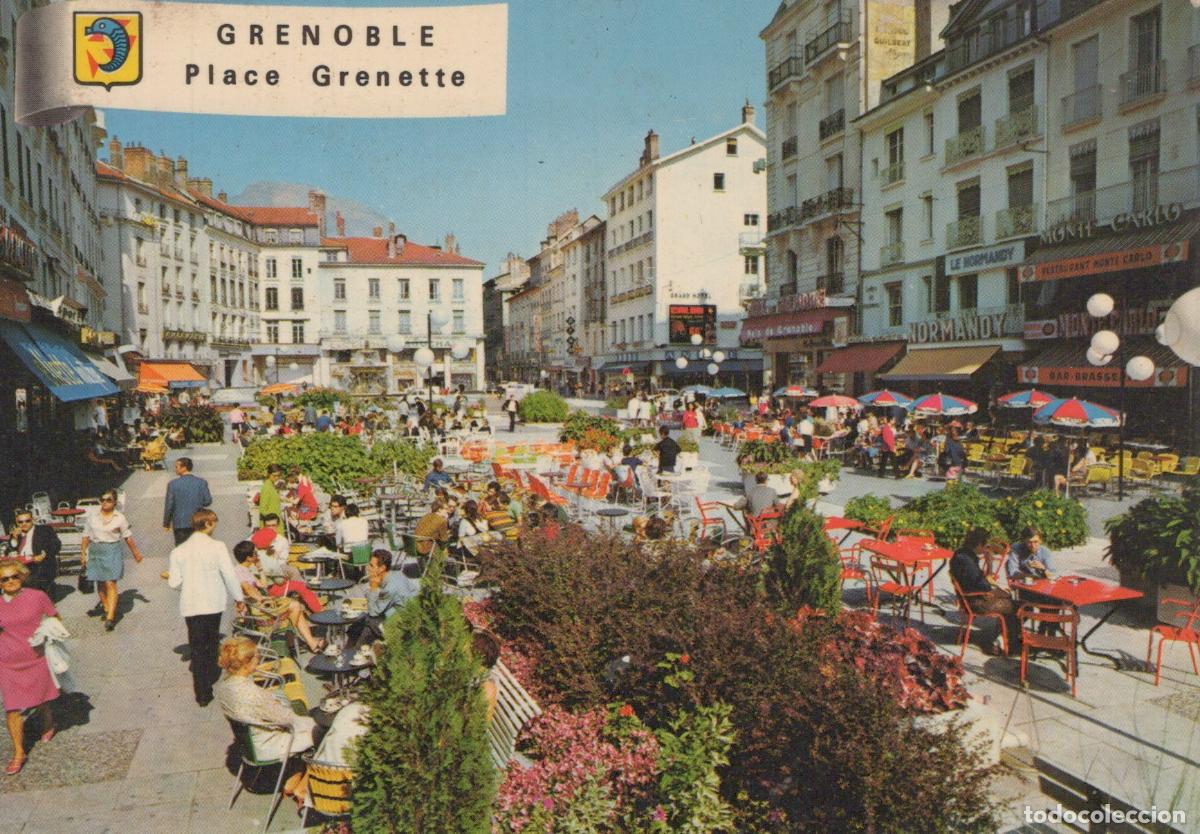 Postales: France Grenoble Place Grenette Architecture *YAF421