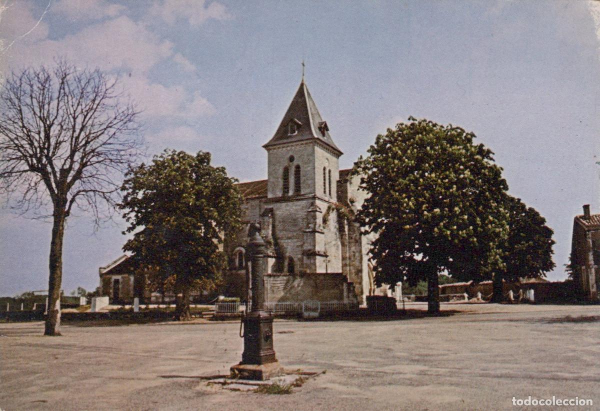 Postales: France Villegouge Eglise Saint Pierre Architecture Religieuse Unposted *YAF658