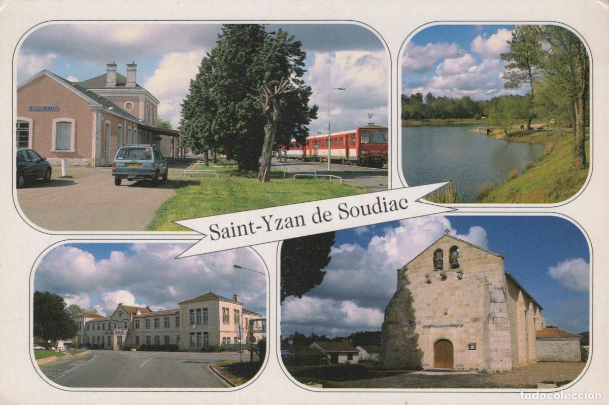 Postales: France Saint Yzan de Soudiac Vues Multiples du Village Unposted *YAF659