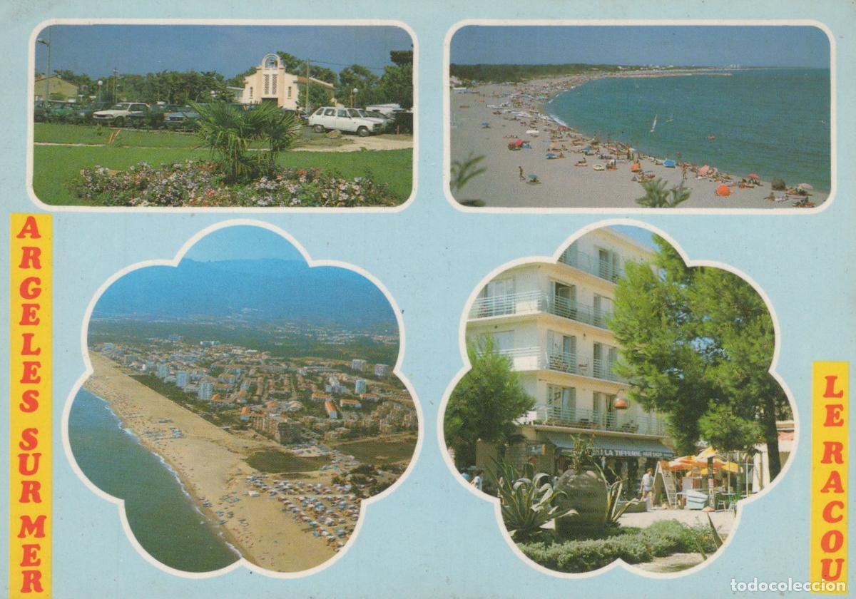 Postales: France Argel&egrave;s sur Mer Argeles sur Mer Vues Panoramiques des Plages *YAF426