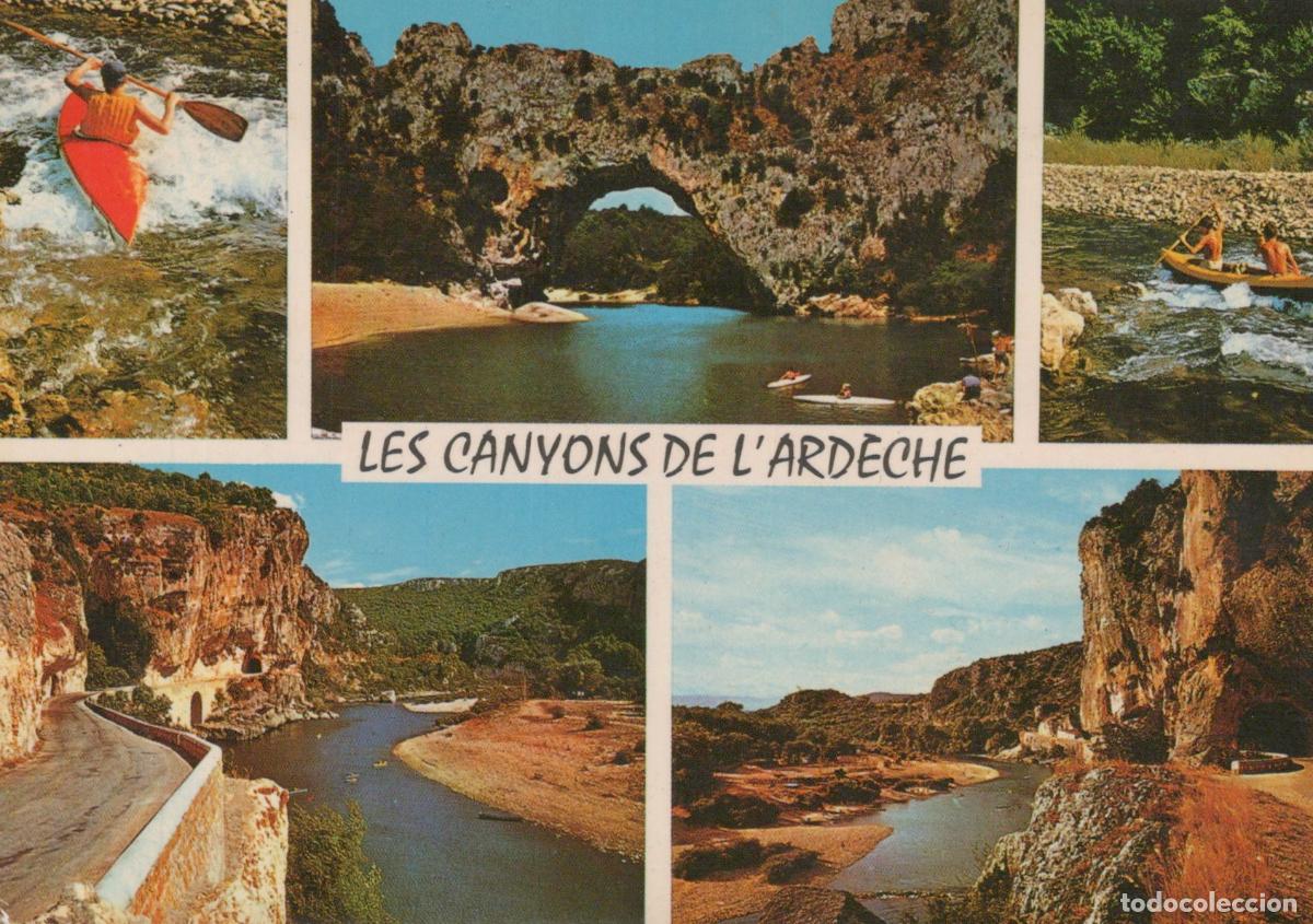 Postales: France Ardeche Gorges Pont D Arc et Cano&euml; *YAF669