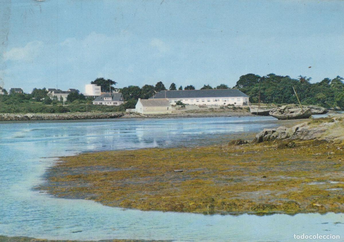Postales: France Etel Bras de Mer du Sach Maison de Retraite Bateau &Eacute;chou&eacute; *YAF432