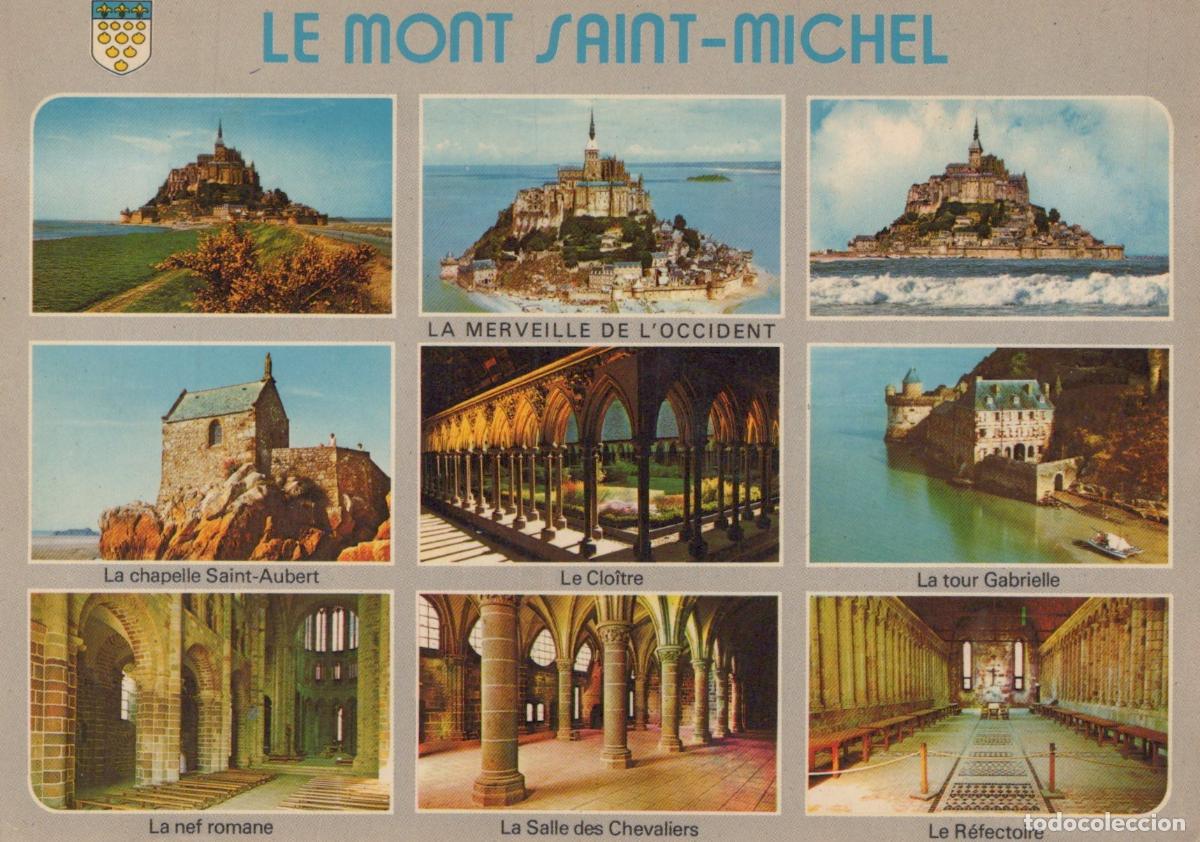 Postales: France Mont Saint Michel Normandie Architecture Abbaye et Paysages *YAF436