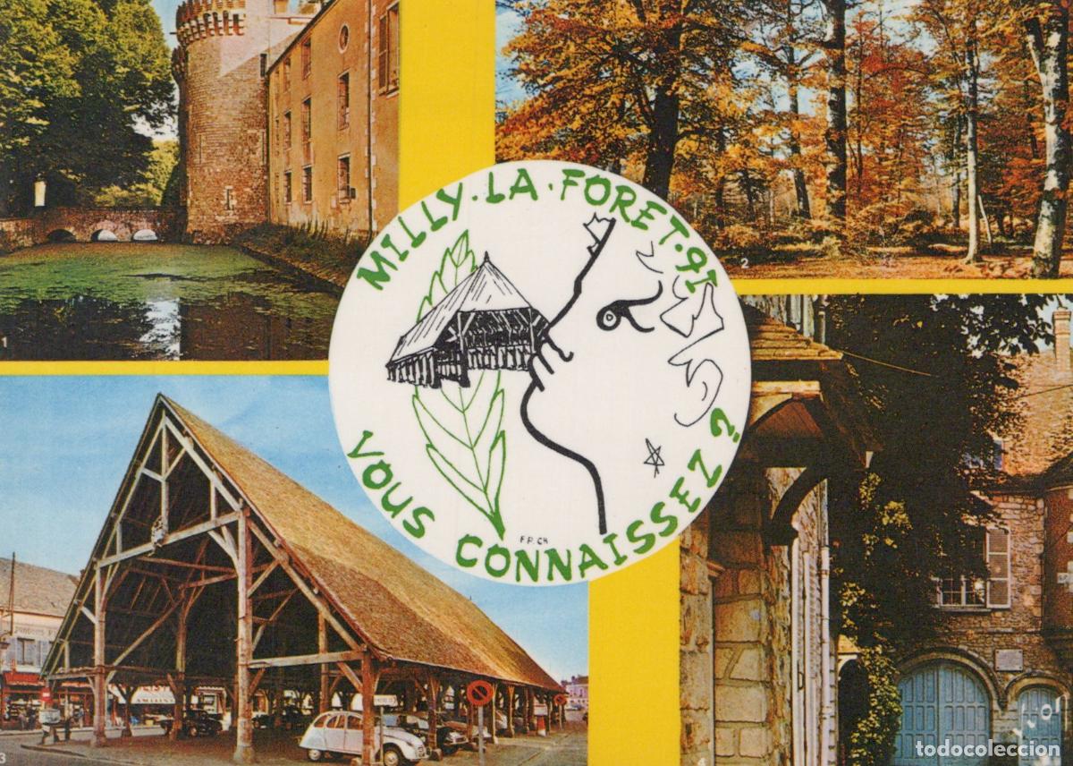 Postales: France Milly la For&ecirc;t Ch&acirc;teau For&ecirc;t Halles Maison Cocteau *YAF698