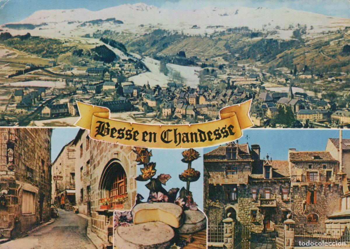 Postales: France Besse en Chandesse Paysage Hivernal Architecture Poste *YAF699