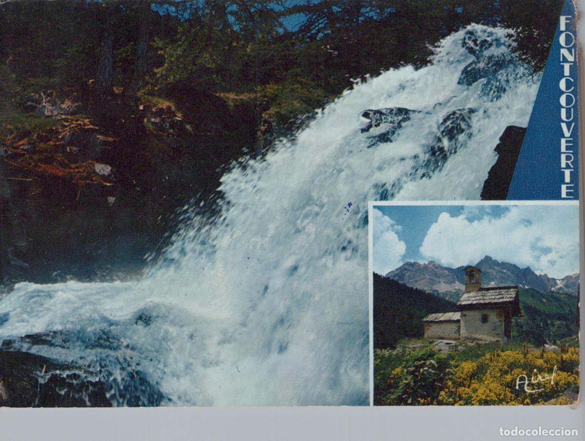 Postkarten: France Brian&ccedil;on Cascade Fontcouverte Chapelle Cerces *YAF452