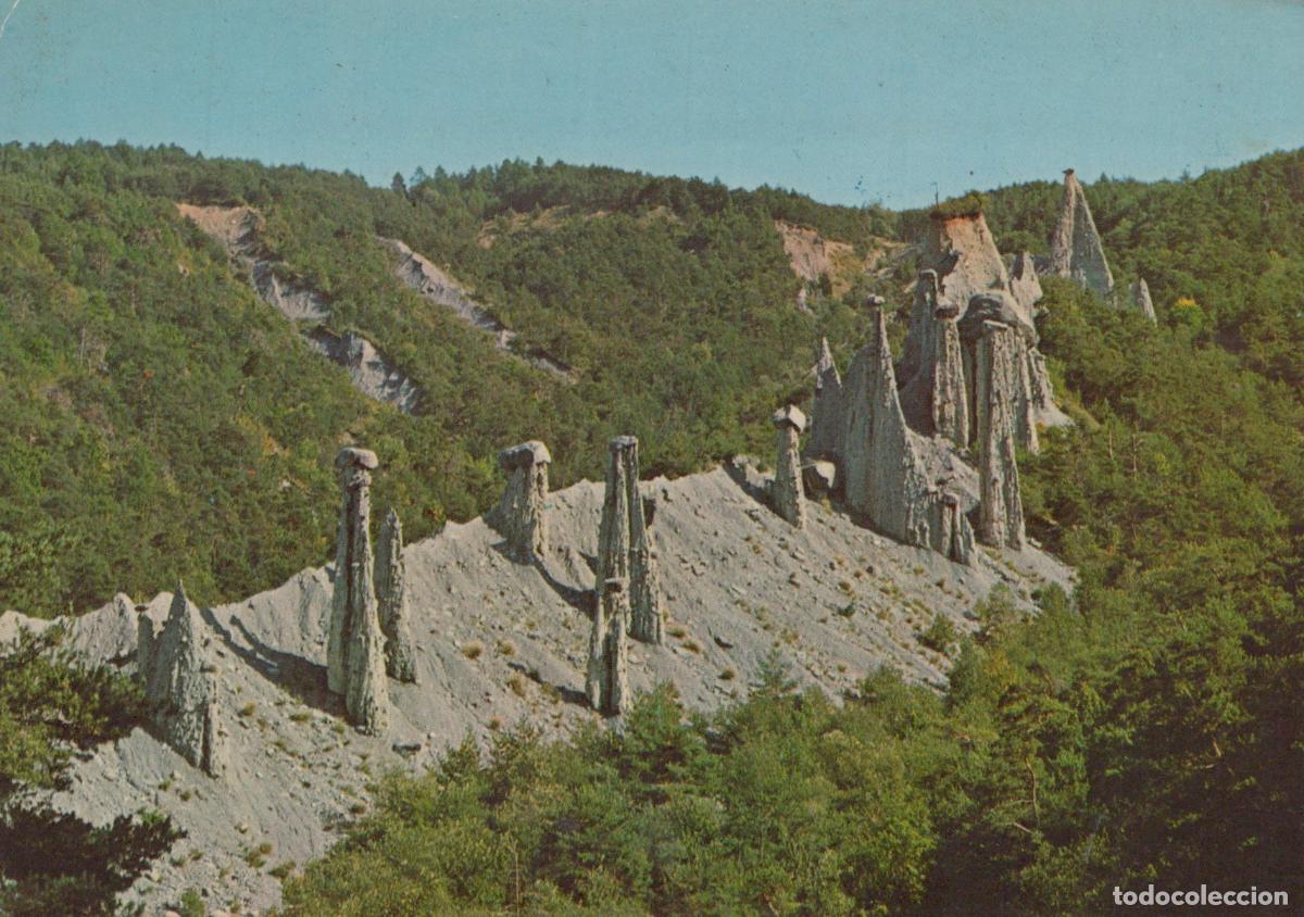 Postkarten: France Pontis Hautes Alpes Demoiselles Coiff&eacute;es Lac de Serre Pon&ccedil;on *YAF456