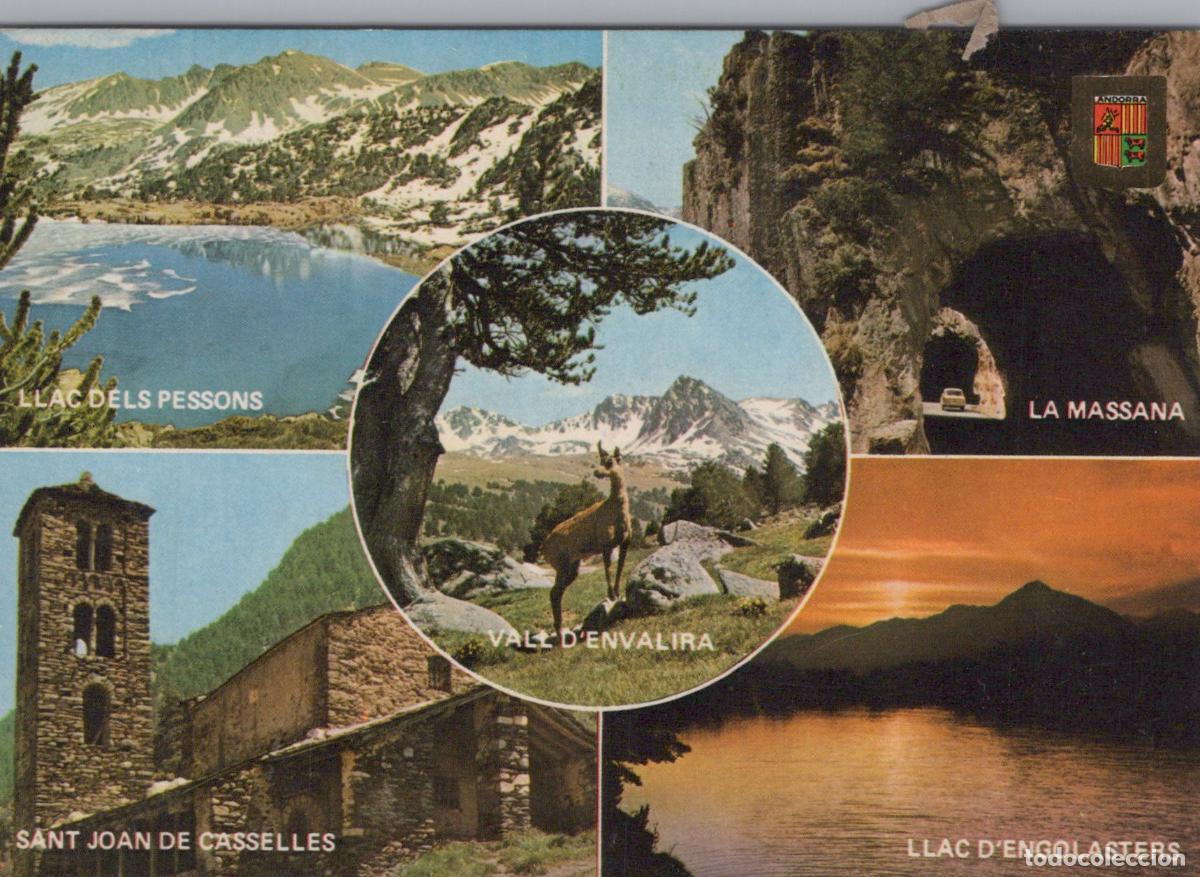 Postkarten: Andorra La Massana Valle D Envalira Sant Joan DE Casselles Circulada *YAF462