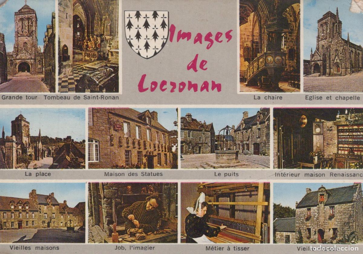 Postkarten: France Locronan Bretagne Architecture Historique et Artisanat Local *YAF471