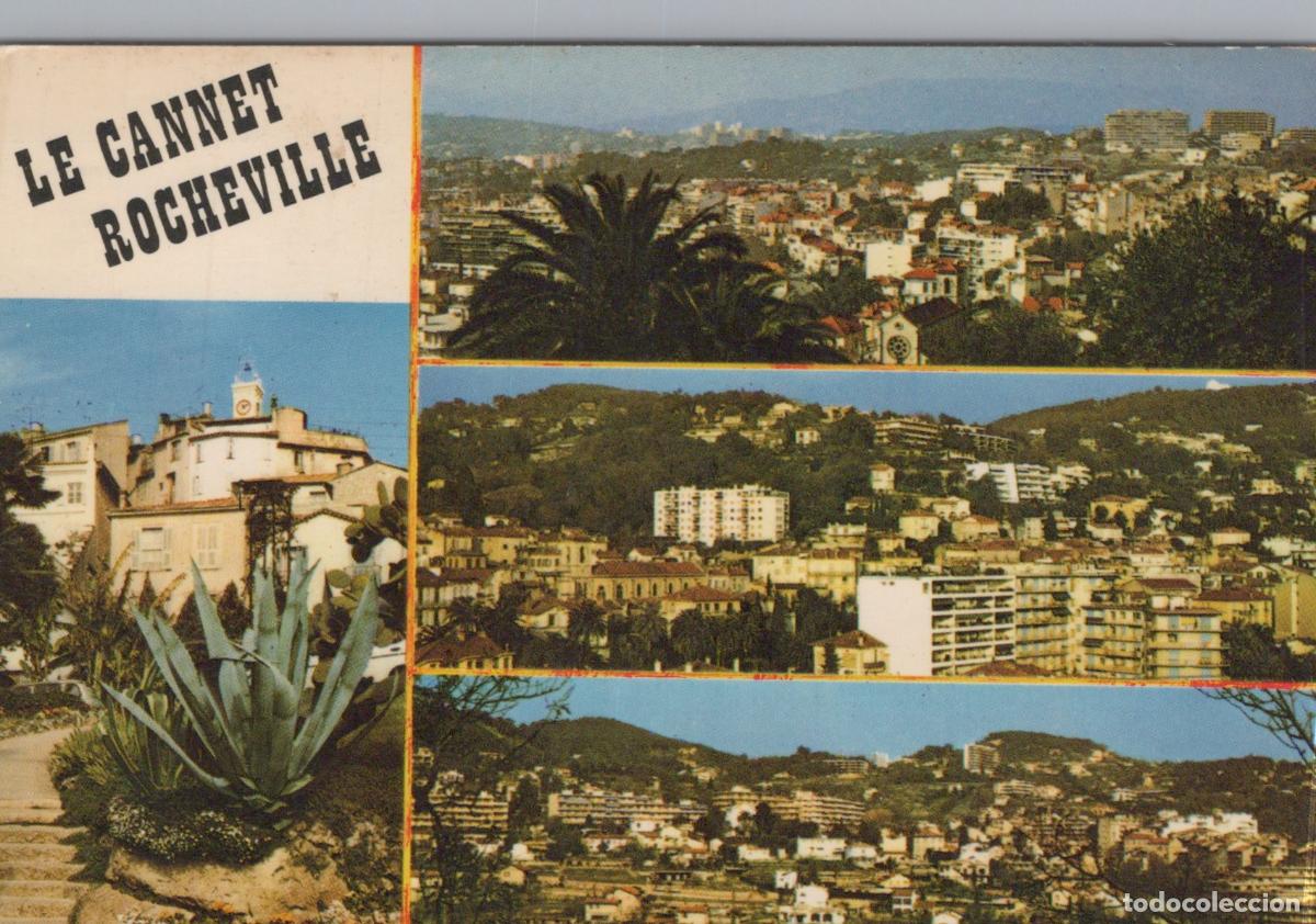 Postcards: France Le Cannet Rocheville Vues Ville Architecture Paysage *YAF485