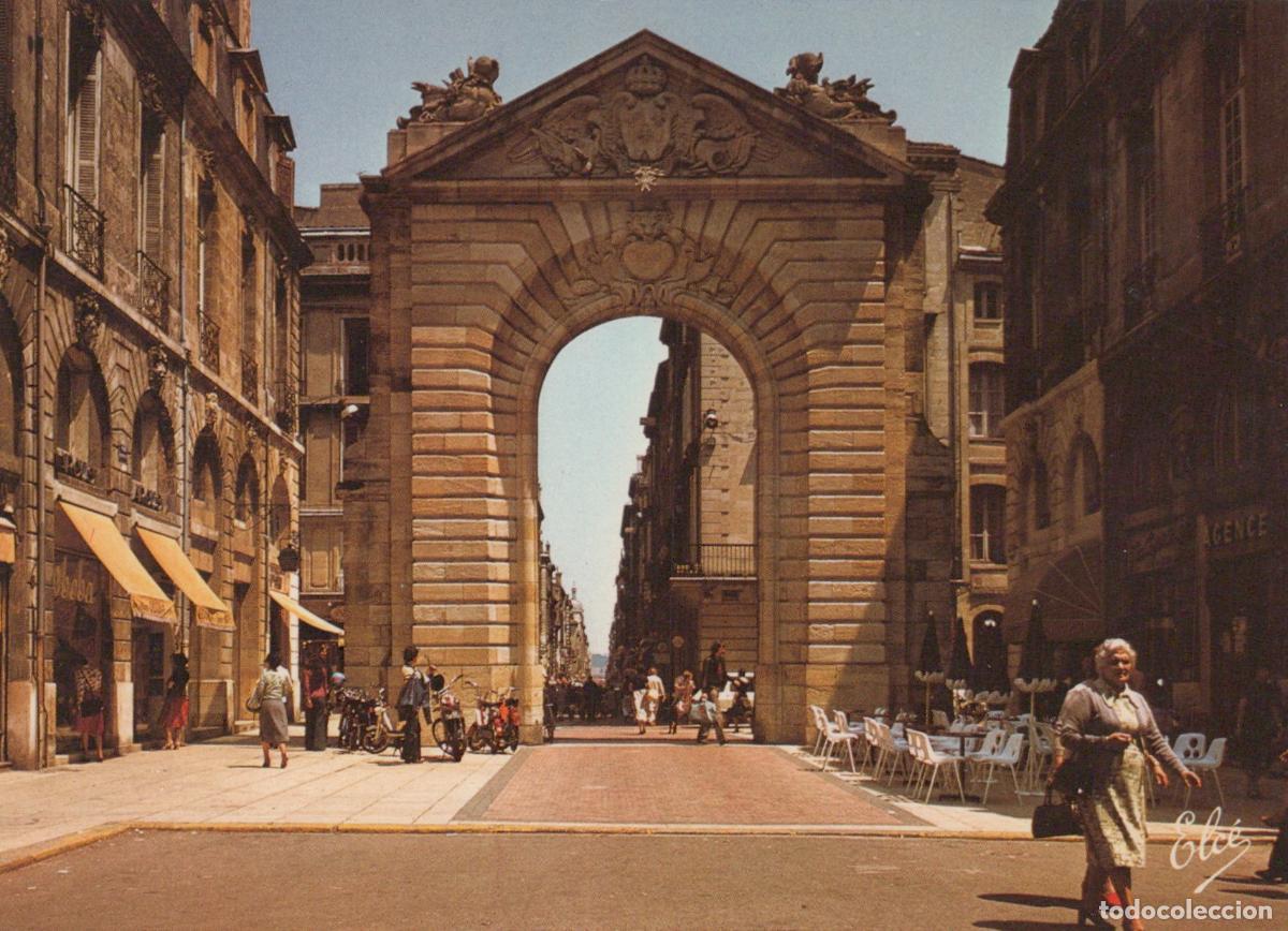 Postcards: France Bordeaux Porte Dijeaux Architecture Historique *YAF758