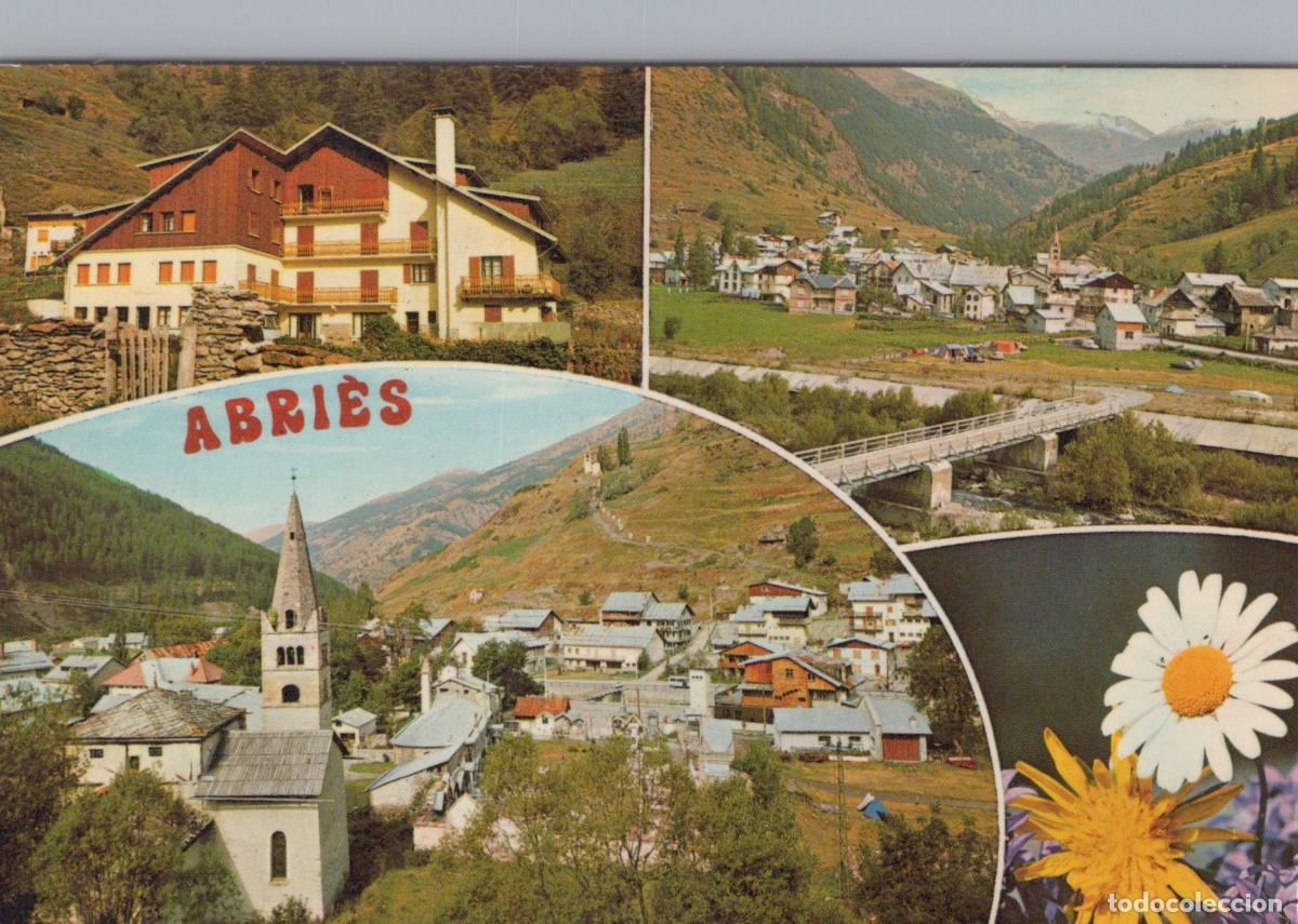 Postcards: France Abri&egrave;s Vues Village Montagne &Eacute;glise Flore *YAF486