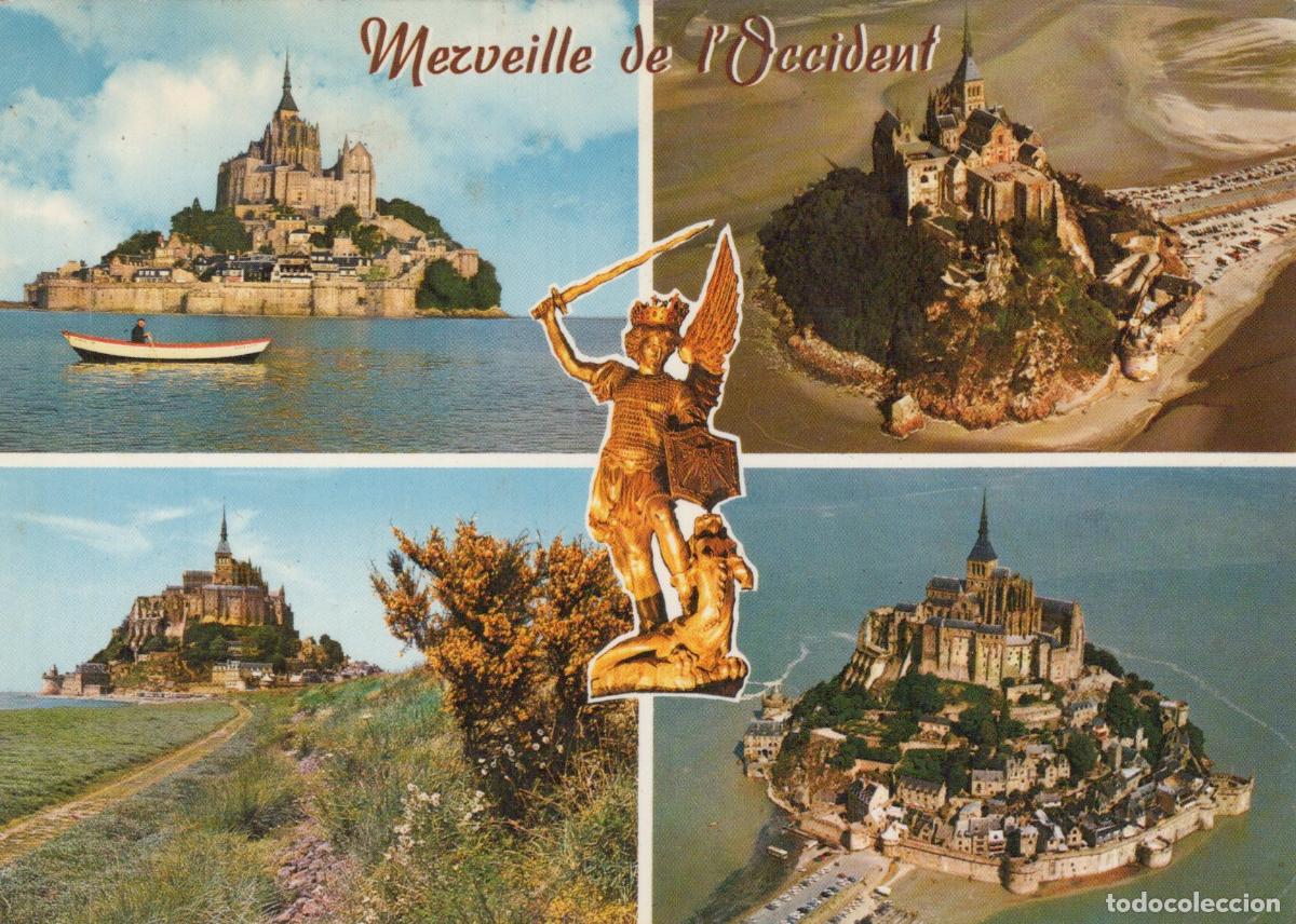 Postales: France Mont Saint Michel L Abbaye Vues C&ocirc;ti&egrave;res Merveille Architecturale *YAF783
