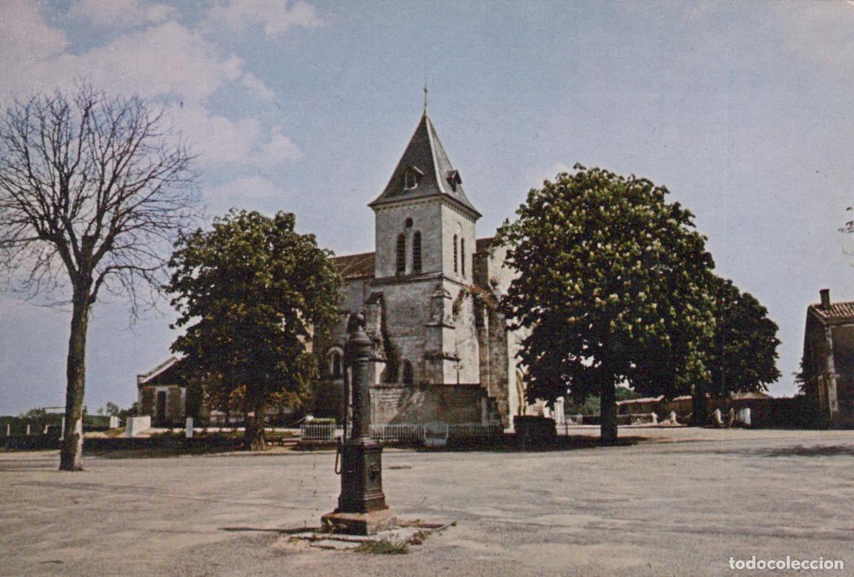 Postales: France Villegouge &Eacute;glise Saint Pierre Pompe Unposted *YAF789