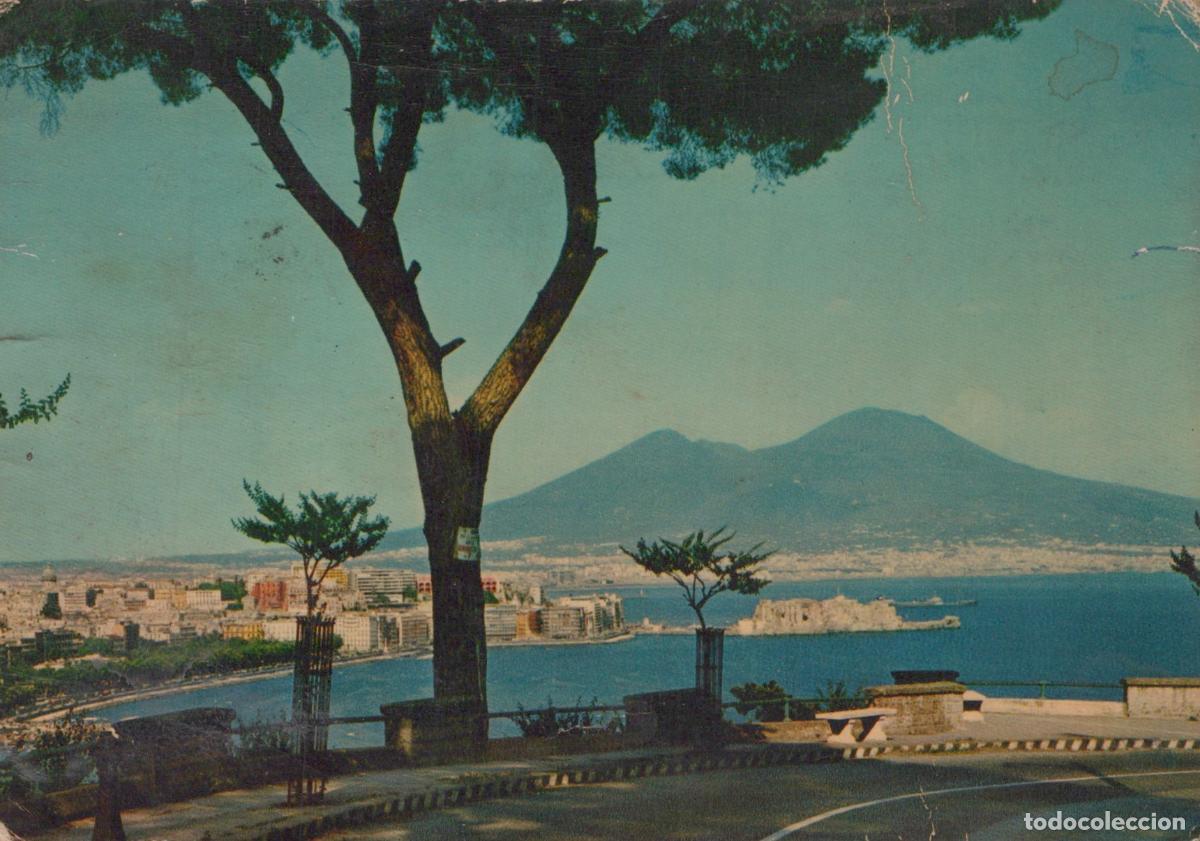 Postcards: Italia Napoli Panorama Dal Pino Con Vista Sul Golfo E Vesuvio Affrancata *YAF517
