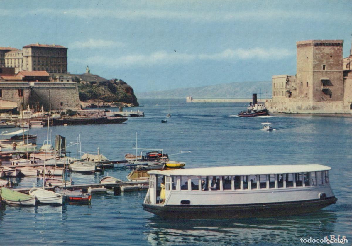 Postcards: France Marseille Vieux Port Fort Saint Jean Unposted *YAF814
