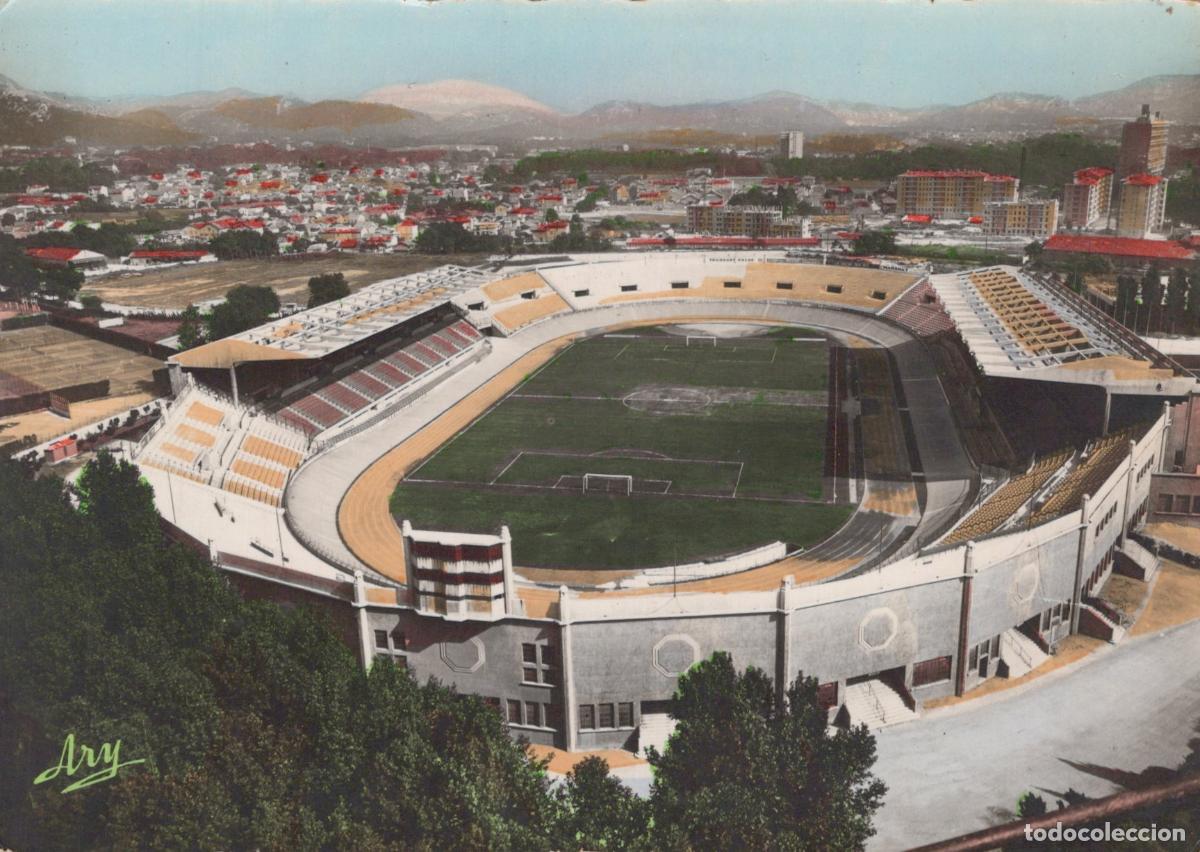 Postais: France Marseille Stade Municipal Panorama Real Photo Unposted *YAF813