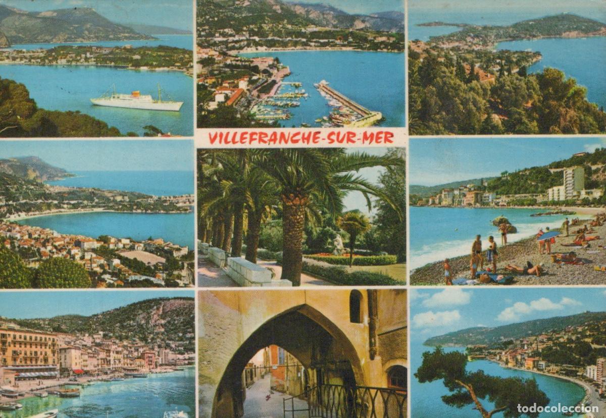 Postcards: France Villefranche sur Mer Vues du Port Littoral et Quartier *YAF532