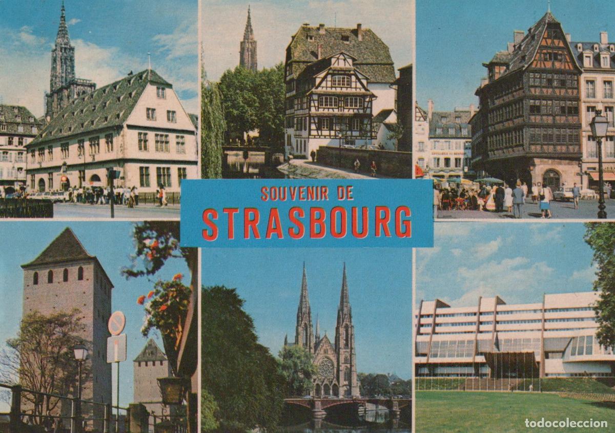 Postcards: France Strasbourg Vues Multiples Cath&eacute;drale Petite *YAF537