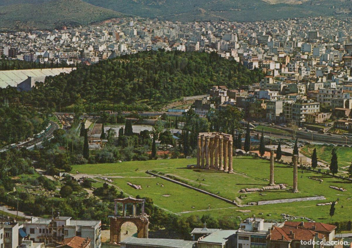 Postcards: Greece Athens Acropolis View *YAF849