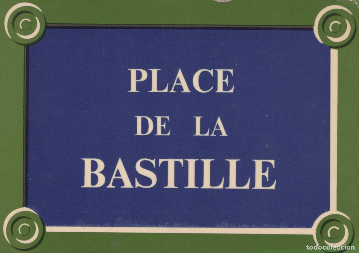 Postcards: France Paris &Icirc;le de Place de la Bastille Site Historique Unposted *YAF552