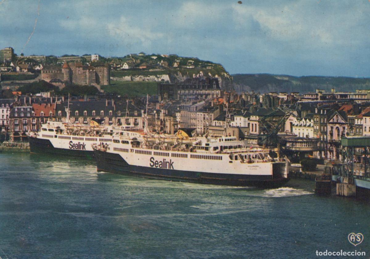 Postcards: France Dieppe Normandie Port Ferries Sealink Villandry Ville Ch&acirc;teau *YAF557