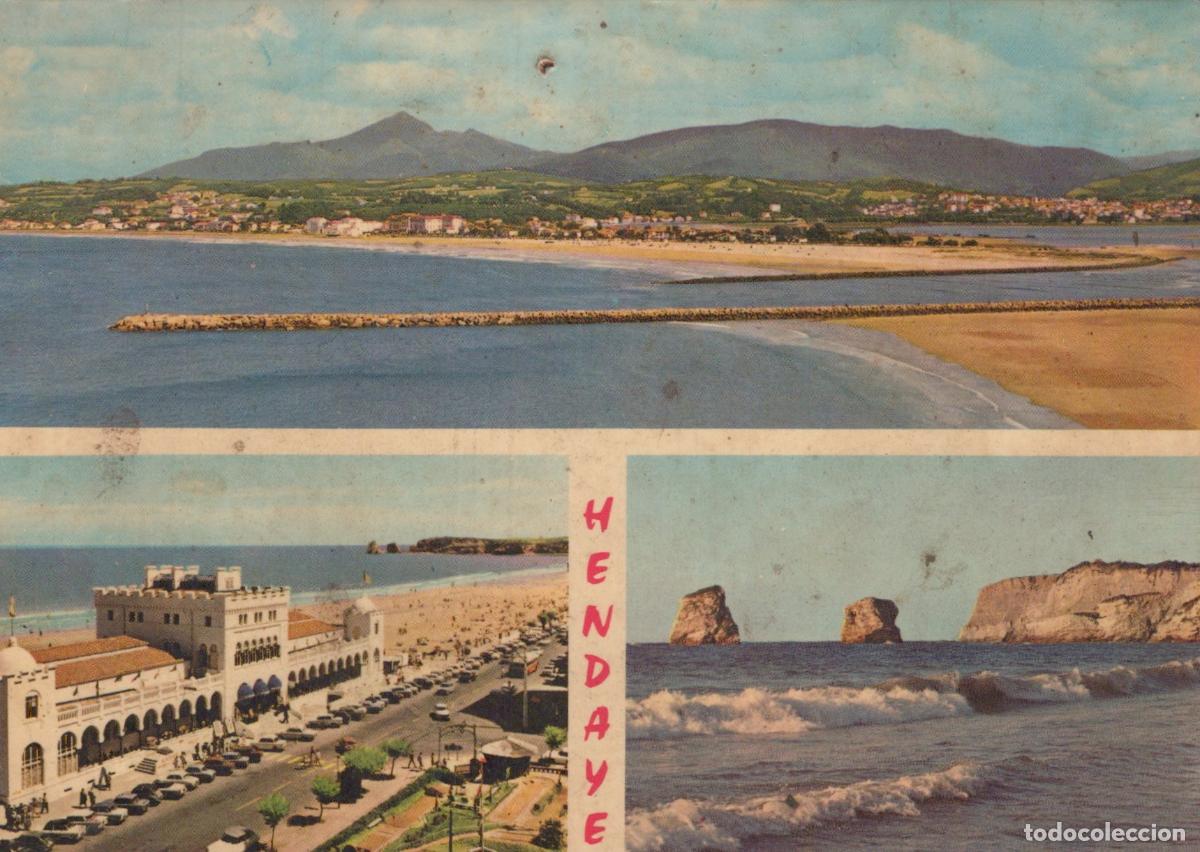 Postcards: France Hendaye Paysage C&ocirc;tier Casino Rochers Jumeaux *YAF562
