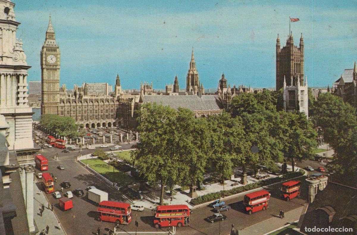 Postkarten: United Kingdom London Houses of Parliament Big Ben Cityscape Unposted *YAF888