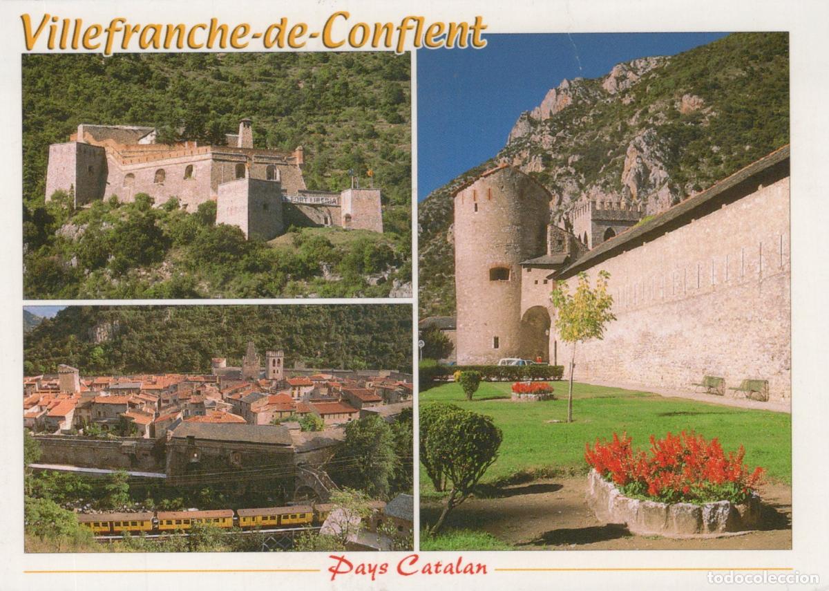 Postkarten: France Villefranche de Conflent Fort Lib&eacute;ria Ville M&eacute;di&eacute;vale Train *YAF904