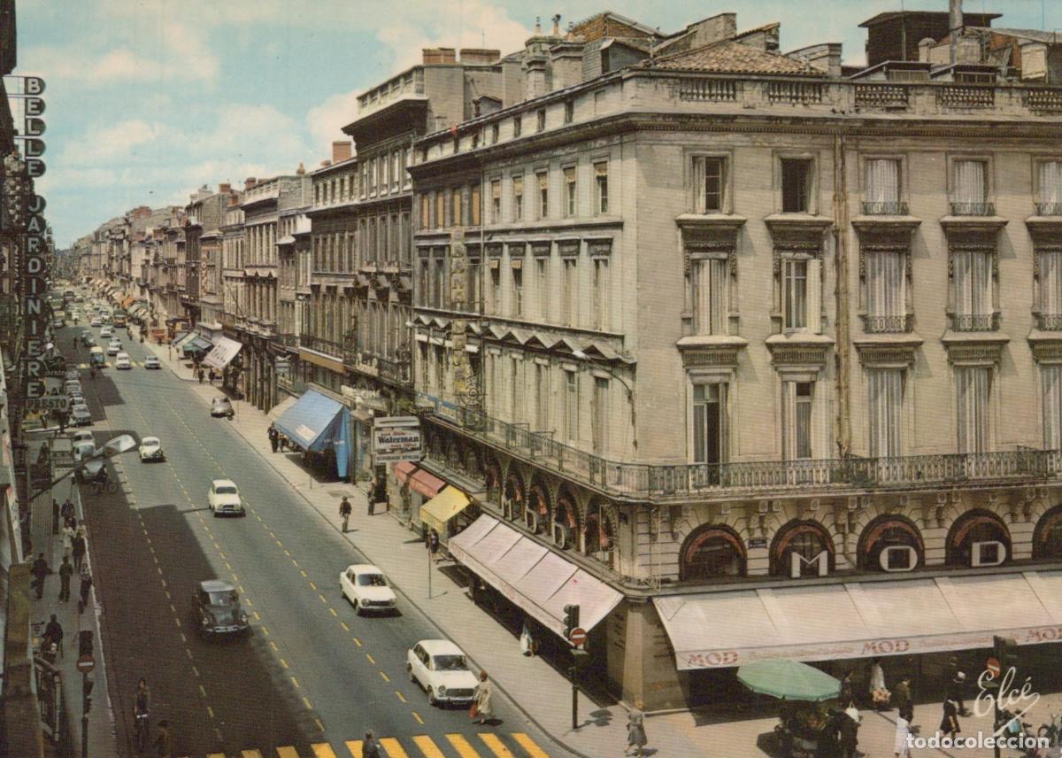 Postales: France Bordeaux Cours de L Intendance Architecture &Eacute;crite *YAF585