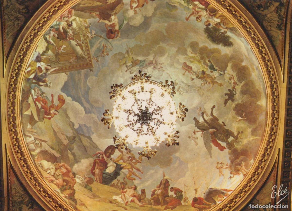 Postales: France Bordeaux Grand Th&eacute;&acirc;tre Plafond Roganeau Art Peinture *YAF586