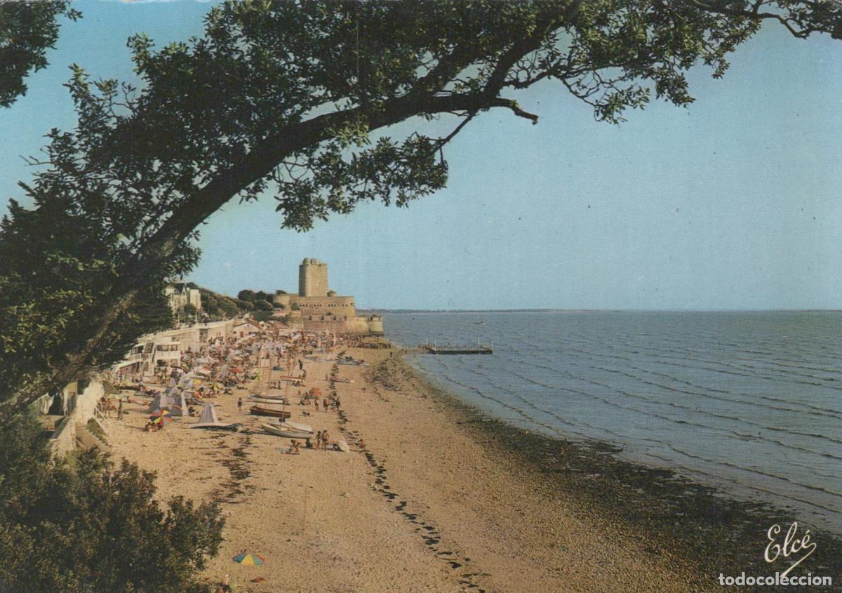 Postales: France Fouras La Grande Plage Fort Vauban Plage Anim&eacute;e *YAF929