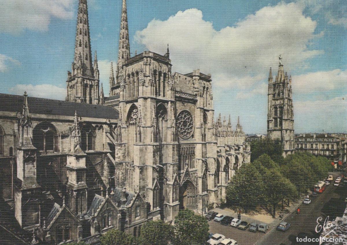 Postales: France Bordeaux Gironde Cath&eacute;drale Saint Andr&eacute; Tour Pey Berland Unposted *YAF592