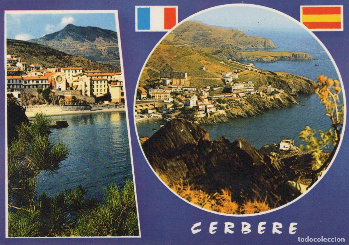 Postcards: France Cerbere C&ocirc;te Vermeille Vue du Village et de la Baie Unposted *YAF610