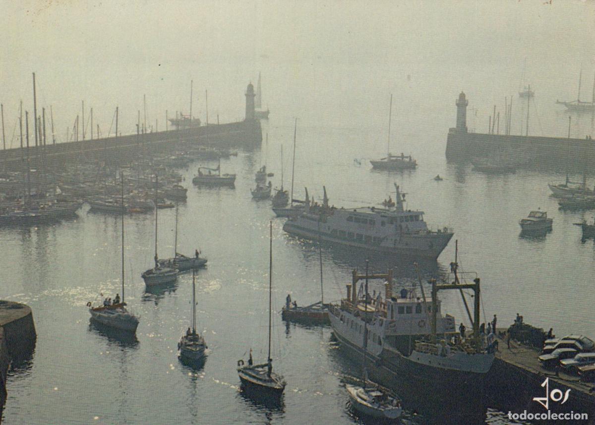 Postcards: France Palais Morbihan Port Brume Matinale Phares Bateaux *YAF959