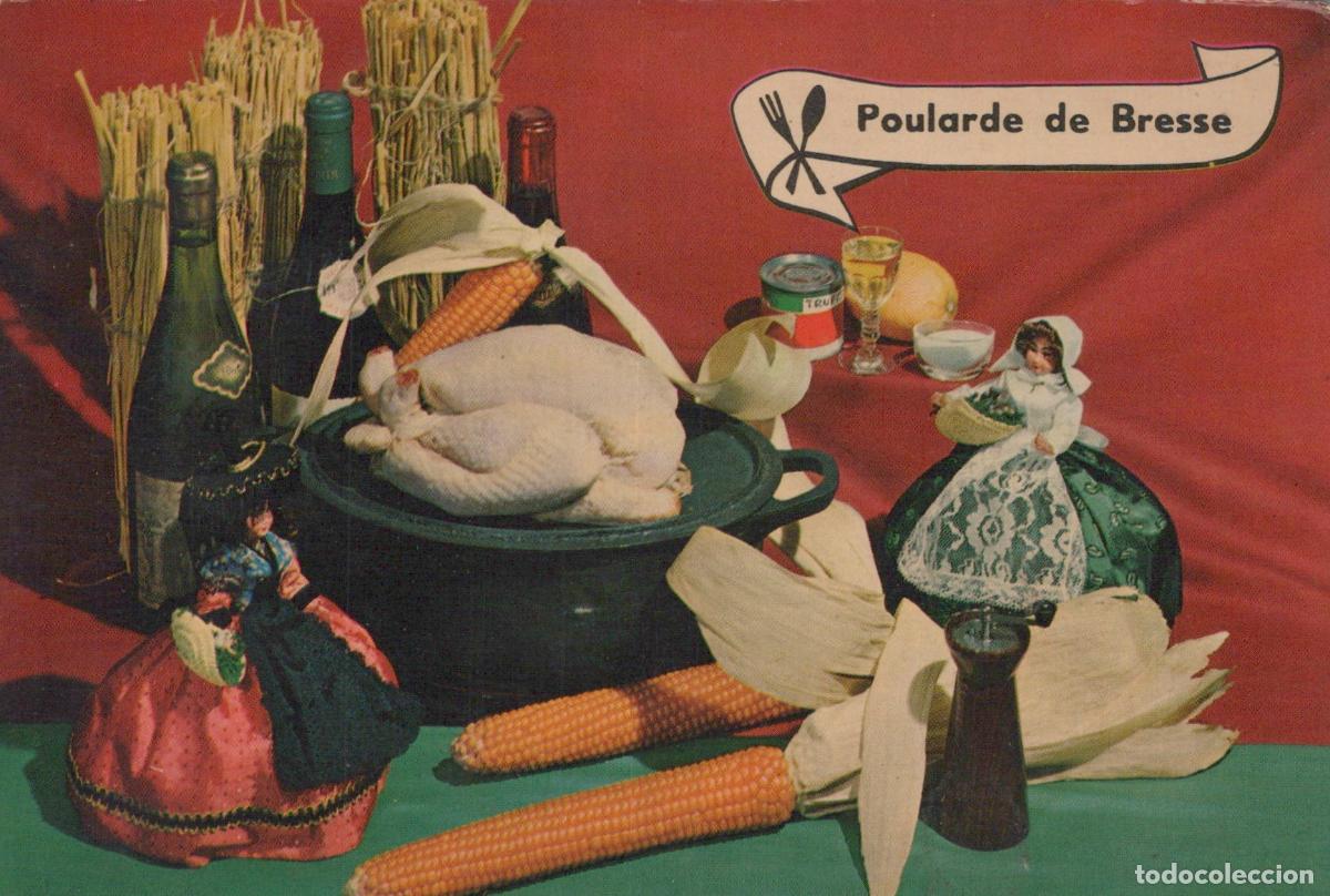 Postkarten: France Bourg en Bresse Poularde de Gastronomie Volaille Unposted *YAF978
